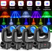 200W LED Moving Head Stage Light RGBW Gobo Beam DMX Lighting For DJ Disco Show