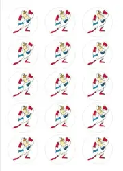15 Roger Ramjet Edible Icing Sheet Cupcake Toppers Decoration PRE-CUT