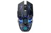 Fashion Mouse Cordless USB Receiver PC Computer Wireless Mouse Gaming Mouse (Black)