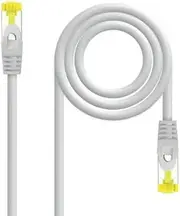 Cat.6A S/FTP LSZH AWG26 Network Cable, 7 m, Ideal for High Speed and Security Connections in Sensitive environments.