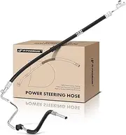 A-Premium Power Steering Hose Pressure Hose Line Assembly with Bracket Compatible with Acura MDX 2003 2004 2005 2006 3.5L, Pump To Gear/Rack Pinion, Replace# 53713S3VA13