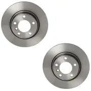 Brembo Pair Set 2 Rear 296mm Disc Brake Rotors For Mini R60 R61 Cooper Paceman (for: Mini)