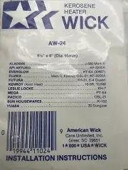 American Wick Kerosene Heater AW-24 Aladdin J-580 Mark II & More