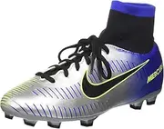 [Nike] Men's Junior Neymar Mercurial Victory Vi Df Fg Cleats 1 Little Kids M Racer Blue
