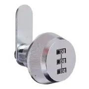 BDS 3 Wheel Combination Cam Lock 22.5mm Body Chrome Plate BDS7850M