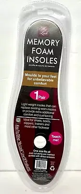 Insoles Memory Form Insoles Moulds to your feet for unbelievable comfort for All