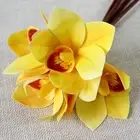4 Heads Of Hand-Lettered Cymbidium Orchid Flowers 3D Printing Hand CT