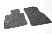 Mini Cooper F55 15-17 Set of Two Essential Black All Weather Floor Mats Genuine