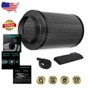 Effective 6-Inch Carbon Filter with Unique Design for Indoor Growing Areas