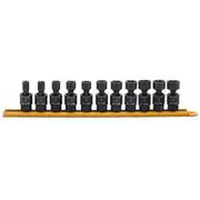 GearWrench 11 Piece 3/8" Drive 6 point X-Core Pinless Impact Set - Metric - 84975