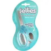 Westcott Jellies Squishy Gel Grip Handles Scissors Blunt Tip Ages 4+ Blue
