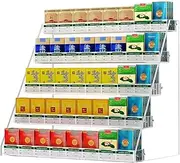 [CARLLEE] Acrylic Display Case, Cigarette Showcases Rack, Matchbook Display Case, Cigarette Case Holder for Chip, Candy, Chewing Gum(37.1x28.7x39.5cm)