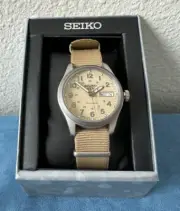 Seiko 5 Sports Collection Aviator Style Watch for Men SRPJ83