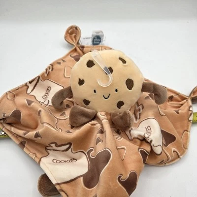 Mary Meyer Sweet Soothie Lovey Security Blanket Chocolate Chip Cookie With Face