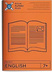 7 Plus Exam Preparation ks1-7+ Exam Practice - Year 2 Comprehension Preparation - Mock Exam Experience for Home Practice with Separate Answer Sheet for Parents, By Exam Papers Plus (English Pack 1)