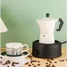 Aluminum Moka Pot Green&Red Coffee Maker Portable Coffee Pot Cafe