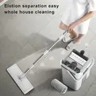 Cleaner Mop 360-degree Rotation Squeeze Mop Bucket with Handle for Use Tile