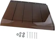 Qianly Window Door Awning Canopy Porch Awning Elegant Window Shade Exterior Front Door Canopy for Terrace Outside Garden Garage RV, 50cmx45cm