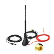 Bingfu Car Thru Hole Roof Antenna For FM AM Radio DAB+Digital Radio Box Receiver