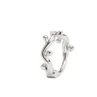 925 Sterling Silver Clicker Nose Ring Hoop, Nose Piercing Jewelry, Handmade Hoop