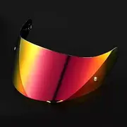 Scratch Resistant Helmet Lens Visor for AGV K5 K5S K5-S K3SV K1 K1S Motorcycle Helmet Visor Lens Shield Glasses Full Face Pin Accesorios para Moto Casque Wind Shield Lens Windscreen(Rose Red)
