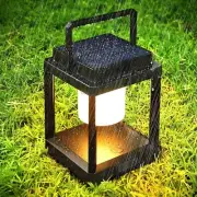 Outdoor Solar Table Lamp, Portable Rechargeable Waterproof Solar Lanterns 1