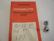 NEW HOMELITE CAP NUT PN 98553-60 2 PCS