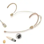 Professional Cardioid Headset Microphone for Shure ULX GLX SLX Wireless Mic 4Pin