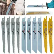 10Pcs 6" Reciprocating Saw Blades Set Wood Metal Sheet Pipe Blades-.-