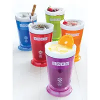 在飛比找ETMall東森購物網優惠-zoku自制冰沙杯奶昔杯冰淇淋機創意制冷沙冰果汁飲料檸檬杯子