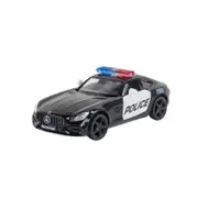 Catzon 1/36 AMG GTS Scale Alloy Police Car Moder with Pull-Back Functionally