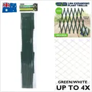 Expanding Trellis Garden Climbing Plant Wall Fence Mesh Flower Support Decor AU