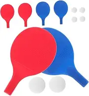 Table Tennis Kit 3 Sets of Boys and Girls Paddles Balls Lightweight Racket for Beginners Great for Practice Sessions