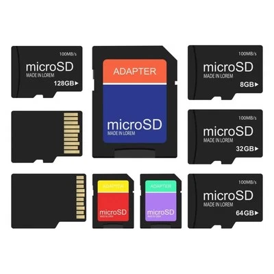 Pbuddy Micro SD Card 1TB 128GB 64GB SDXC U3 Class 10 TF Card Mobile Phone