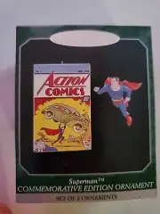 1998 Superman Action Comics Commemorative Edition Hallmark Keepsake Ornament NIB