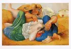 Postcard Picasso "Sleeping Peasants" 1919 NYC MoMA MINT Unused