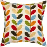 Tapestry Pillow Cover DIY kit "Autumn" Needlepoint kit Printed canvas