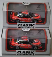 1/64 2008 Jamie Whincup / Craig Lowndes Season Cars