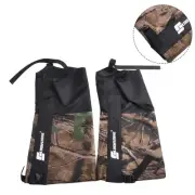 Comfortable Boot Shoe Legging Snake Gaiters Waterproof Wrap Guard Camouflage