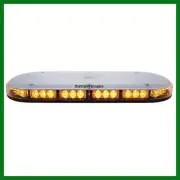 UPI Mini Light bar Magnet Mount Amber Flashing Strobe 42 LEDs Low Profile 36937