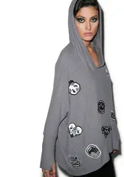 [Lauren Moshi] Wilma Patches All Over Pullover