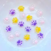 Animal Cat Claw Flatback Cabochons Ornament Scrapbook Craft Resin Cabochon 50pcs