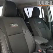 Toyota Landcruiser 300 Series GXL Post-Facelift GP9 Tourer 2x Front Seat Covers (Made To Order)