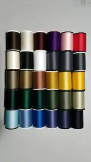 LOT/30-Spools A&E HARMONY Mercerized Cotton Sewing Thread Size0/3Cord/400+ yards