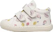 [Naturino] Boys Girls Cocoon Vl First Walking Shoes, White, 17 EU, Milk, 17 EU