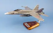Swiss Air Force McDonnell Douglas F/A-18C Hornet Desk Top Model 1/38 AV Airplane