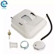 Fuel Gas Tank White For Honda GX160 5.5hp GX200 6.5hp Engine Motor Generator
