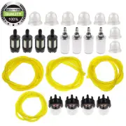 Tygon Fuel Filter Line Primer Bulb Kit Set For Poulan Weedeater Chainsaw 4 Sizes