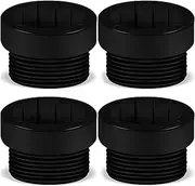 Taiyin 4 Pcs Pool Umbrella Stabilizer Adapter Threaded Adapter Sleeves Pool Umbrella Sleeve Umbrella Pole Stabilizer for Outdoor Patio Deck 1 3/4" Umbrellas Insert