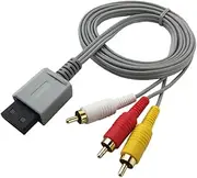 Audio Video RCA Cable AV Lead for Nintendo Wii Wii U & Mini Console